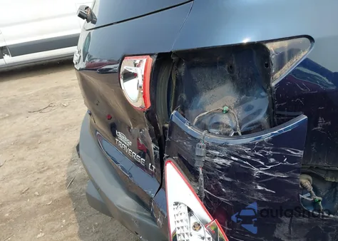 2012 Chevrolet Traverse 1Lt из США, поврежденный, VIN 1GNKRGED3CJ161810